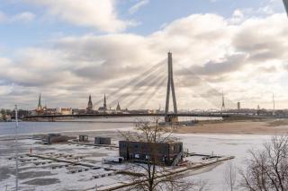 Riverside flat with a beautiful view over Rīga - Riga - 9