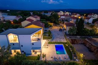 Apartmani Vila Mara M 1 heated pool - Omišalj - 9