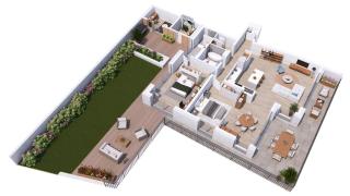 Contemporary Penthouse with Cinema room and breath-taking Lakeview - Losanna - 3