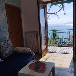 Monicas garden and the Sea - Praiano - 2