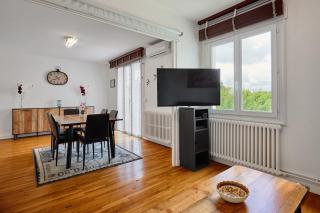 Les Hirondelles - 2 chambres, 3 lits, climatisation et balcon - Bourg-en-Bresse - 4
