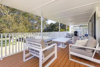 Carramar - Fireplace - Absolute Waterfront - Culburra Beach - 8