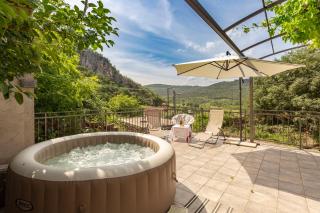 Under the rock house in Osp with hot tub - Osp - 7