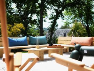 Superbe maison rénovée, 250m de l'océan, 12 pers, terrasse, jardin, proche plage Kerleven et golf - FR-1-481-164 - 6