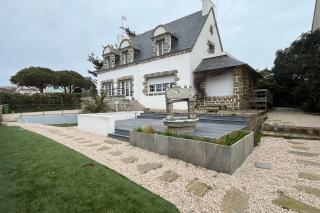 Grande maison vue mer la grande plage a pied - Quiberon - 0