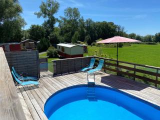 Bungalow accueillant à Saint-Pardoux avec piscine partagée - Saint-Pardoux - 7