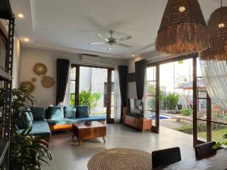 2 BR Pepper House Villa near GWK Jimbaran - garden view - Jimbaran - 7