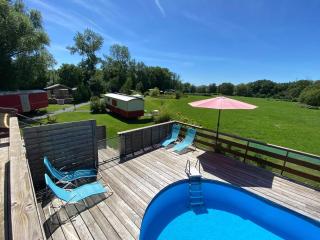 Bungalow confortable à Saint-Pardoux avec piscine partagée - Saint-Pardoux - 9