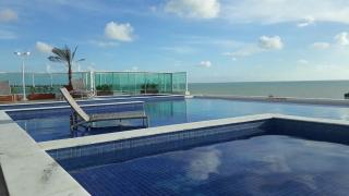 Flat praia Bessa conforto localização e seguro - 0