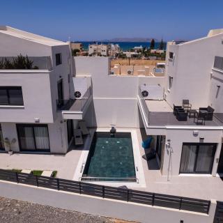 Elegant Stylish Villas with Shared Pool in Crete - Gournes - 2