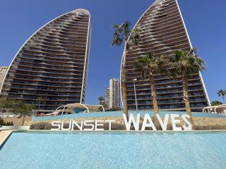 Lujoso apartament con impresionantes vistas al mar - Benidorm - 0