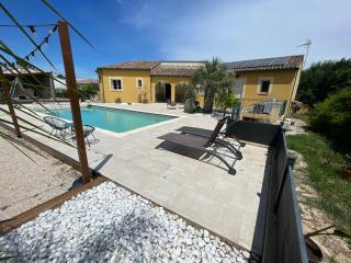 Chambre indépendante 25 m2 au calme avec piscine et terrain de pétanque - Lieuran-lès-Béziers - 9
