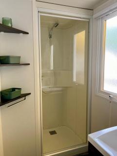 Mobil Home Vias plage La Carabasse terrasse fermée hors saison - 4