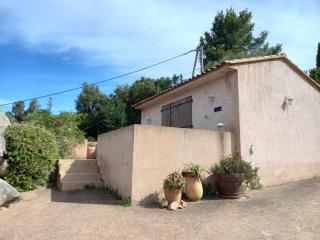 mini villa studio 1 pièce 21 m2 pour 2 personnes piscine partagée climatisation - Porto-Vecchio - 6