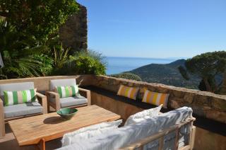 Air-conditioned authentic village house with sea view, terraces and swimming pool - Monticello - 0