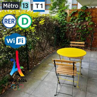 Cozy et Terrasse - idéal JO 2024 - Stade de France - 0