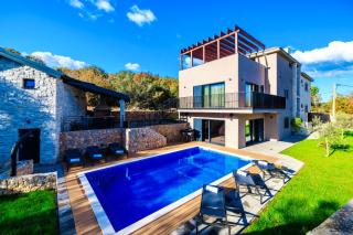 Villa Le Maris with indoor & outdoor heated pool - Dobrinj - 9