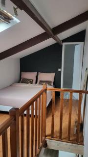 Maisonnette en duplex - jardin - 2