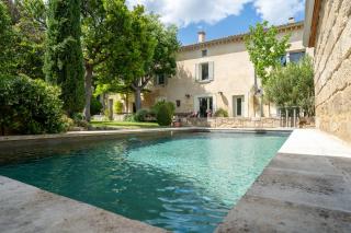 Mas ARAGON - XVIIIème - Piscine & Jardin paysager - Les Angles Gard - 0