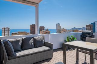 Penthouse Cervantes Sea View Levante Beach - Benidorm - 4