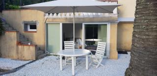 Meublé 2P 40 m2 dans villa avec piscine à Vallauris, 4 km de la mer - 5