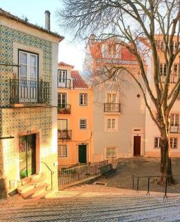 Charming terrace flat center and trendy location - Lissabon - 1