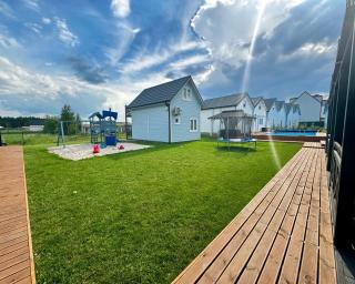 Domki Wachta klimatyzowane z basenem, jacuzzi, bezpłatny parking - Rewal - 3