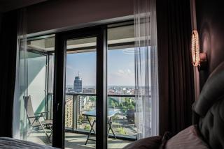 Hanza Tower 14th floor cityview, balcony, sauna, pool, jacuzzi - Stettino - 5