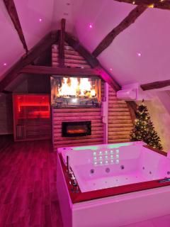 Suite Chalet avec jacuzzi YaoSpa60 - - 9