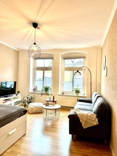 Appartement "STADTGEFLÜSTER" im Zentrum, inkl Stellplatz, 2 Betten, Babybett, Balkon, gratis Kaffee und Tee, WLAN - Bautzen - 2