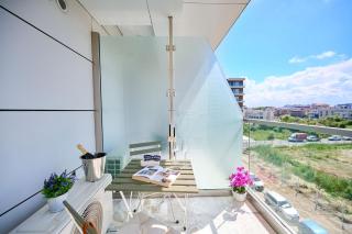 Soleil Anne Studio in Infinity Beach Resort - parking - Mamaia - 5