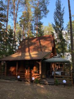 Leśna Chatka nad Jeziorem Gim na Mazurach - 9