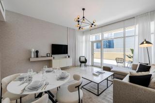 1BR Study Bay Square City View Business Bay - Dubai - 8