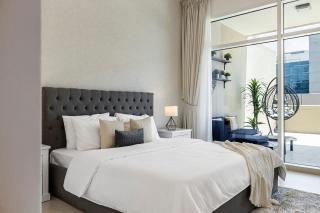 1BR Study Bay Square City View Business Bay - Dubai - 4