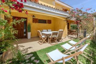 Porto Pino, Garden and Pool - 8