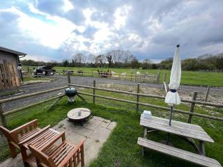Shepherds hut with Alpaca views - Westbourne - 9