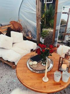 Shepherds hut with Alpaca views - Westbourne - 6