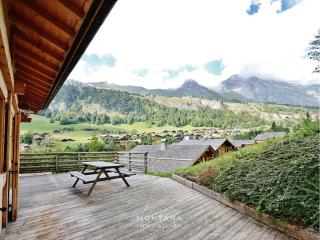 Triplex 8 pers. en Chalet Traditionnel, Pied des Pistes, Terrasse, Balcon, Parking - FR-1-458-164 - Le Grand-Bornand - 3