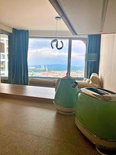Luxury Apartment in SkyPark Residence, 26th floor - Castle view, Parking free - Bratislava - 5