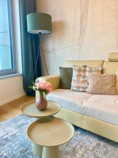 Luxury Apartment in SkyPark Residence, 26th floor - Castle view, Parking free - Bratislava - 9