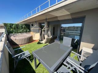 Superbe studio avec Jacuzzi a Montpellier pres d arene - 0