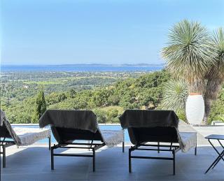 La Vigie, villa pour 8 personnes avec piscine chauffée et vue mer à La Londe-Les-Maures - 0