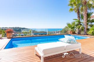 Super Villa Oasis Fab Sea and Sitges View with Private Pool and Air Conditioning - Sitges - 5
