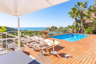 Super Villa Oasis Fab Sea and Sitges View with Private Pool and Air Conditioning - Sitges - 4