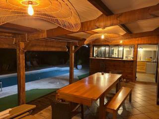 Villa Ô Pieds Nus 180m2 4 chambres piscine jardin tropical parking privé - Saint-Leu - 1