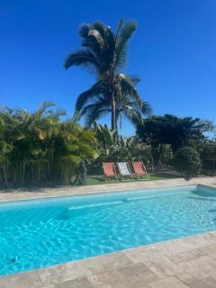 Villa Ô Pieds Nus 180m2 4 chambres piscine jardin tropical parking privé - 4