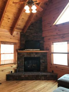 Starlit view log cabin - Rileyville - 6