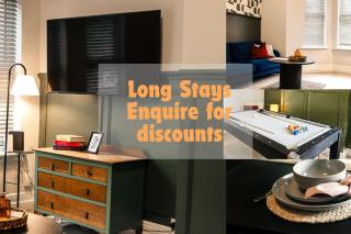 Long STAYS, BEST RATES, FREE PARKING, CONTRACTORS HAVEN, RELOCATORS, WORK LEISURE, COSY HOUSE, NEWLY RENOVATED, - Manchester - 0