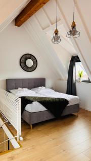 AMAO-Green I 90qm I Penthouse Maisonette mit Rooftop I City Center I King-Size Betten - Lahr - 3