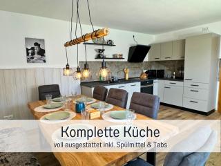 Nur 15 Minuten bis Fulda - ideal zum Arbeiten - Am Vulkanradweg - 3 Schlafzimmer Große Terrasse - Grill - Ferienhaus Taufstein 1 - 7